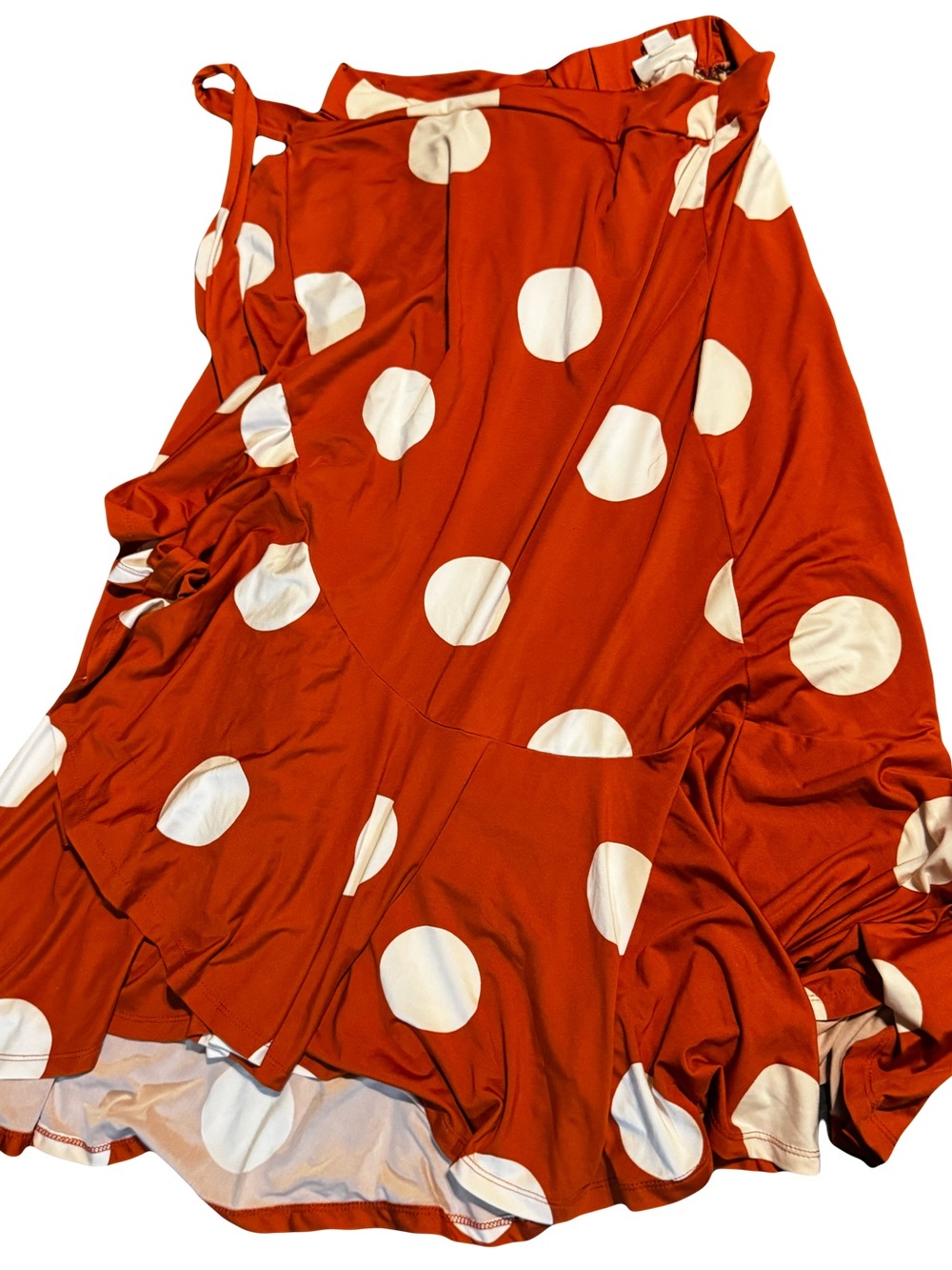 LuLaRoe Orange Wrap Skirt